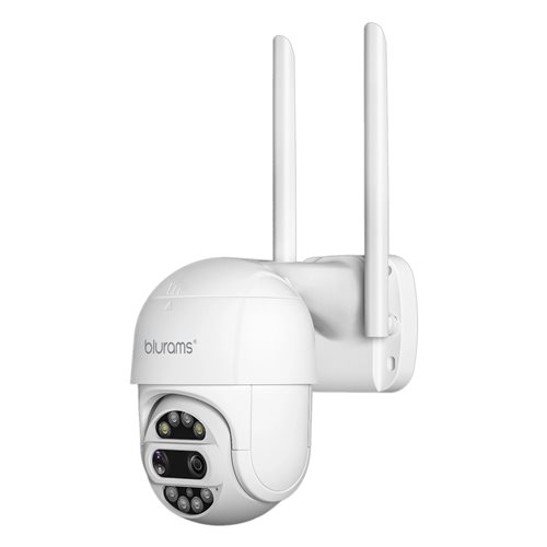 دوربین هوشمند فضای باز بی‌‌سیم PTZ با لنز دوگانه بلورمز مدل Blurams S21C