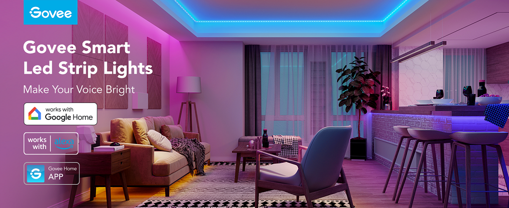 ریسه هوشمند گووی Govee LED Strip 5M Alexa Smart RGB WiFi H615A