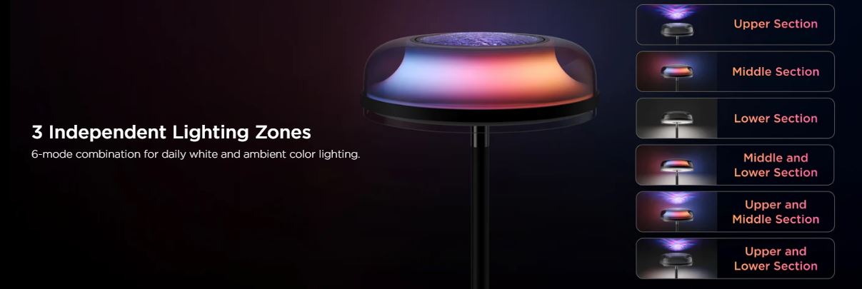 چراغ هوشمند گووی مدل Govee Uplighter Floor Lamp H60B0