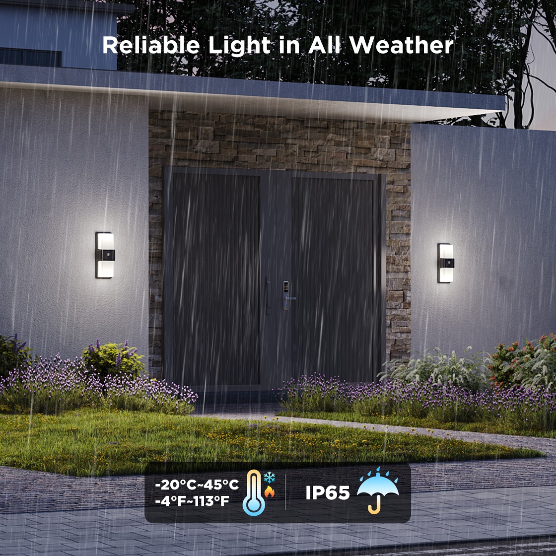 چراغ هوشمند دیواری فضای باز گووی Govee Smart Outdoor Wall light H7078