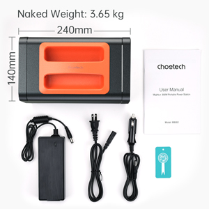 شارژر همراه قدرتمند چویتک با قدرت 300Wh مدل Choetech BS002
