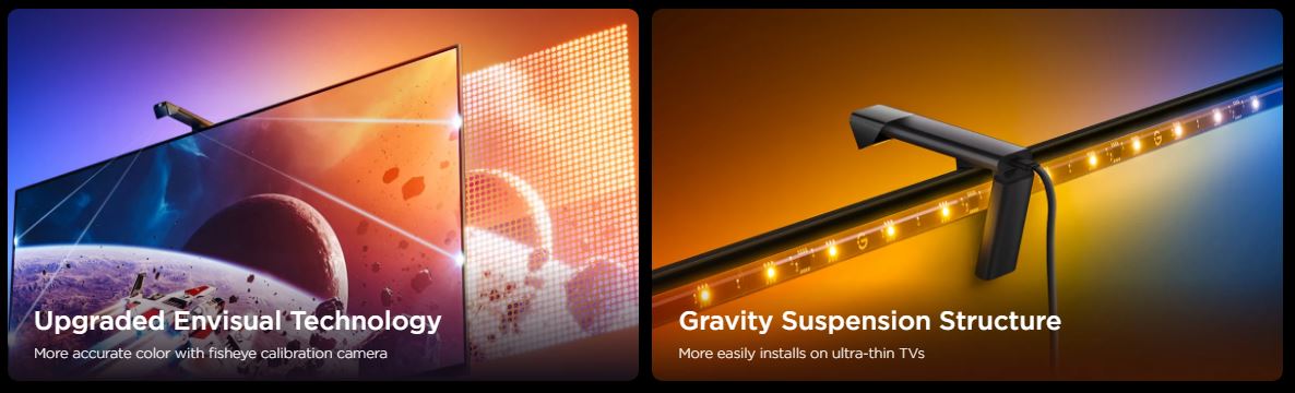 پک روشنایی هوشمند گووی Govee TV Backlight 3 Lite Kit H605A