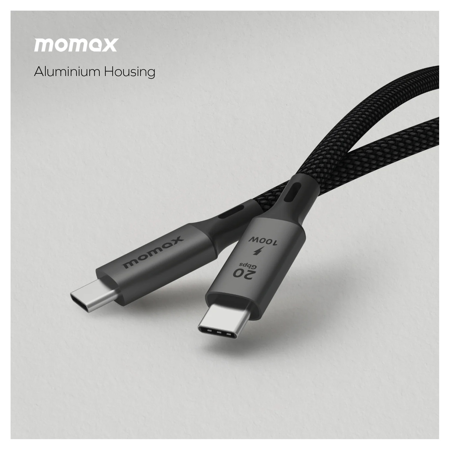 کابل 100 وات 2 متری USB-C USB3.2 مومکس مدل Momax Elite 100W DC32