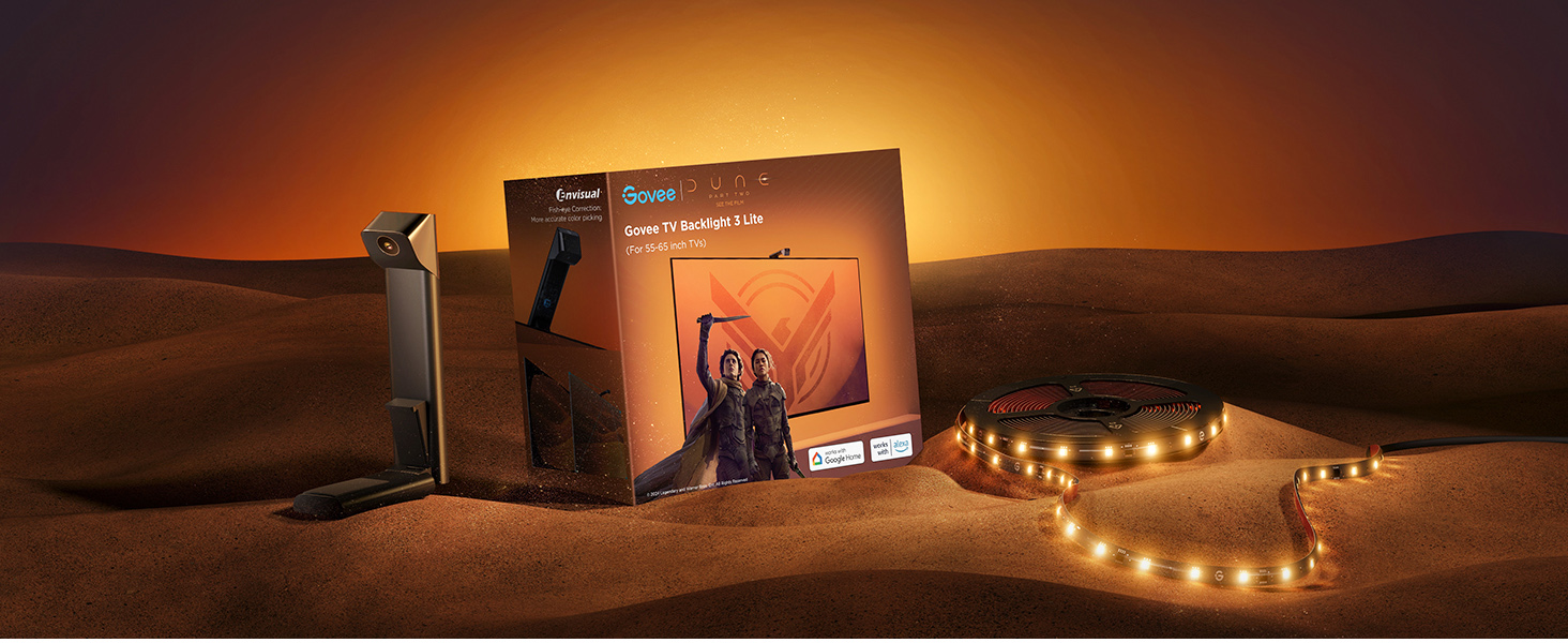 ریسه هوشمند تلویزیون 55-65 اینچ گووی مدل Govee TV Backlight 3 Lite H6099