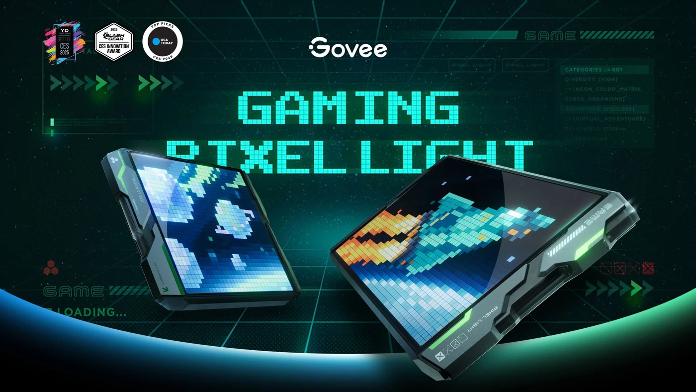 چراغ پیکسلی هوشمند گووی Govee Gaming Pixel Light H8630