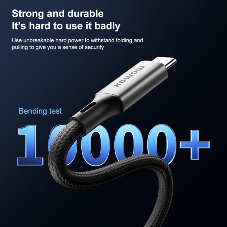 کابل 240 وات USB C USB 4 40Gbps مومکس مدل Momax Elite 240W DC39
