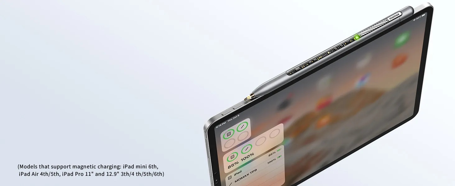 قلم آیپد مگنتیک مومکس مدل Momax Mag.Link Pro TP9