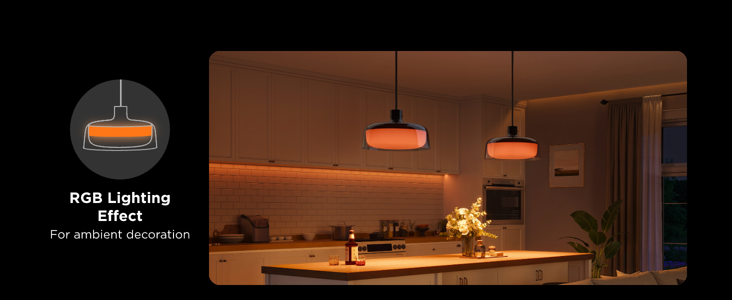 چراغ آویز هوشمند 30 سانتی گووی Govee Pendant Light H60C1