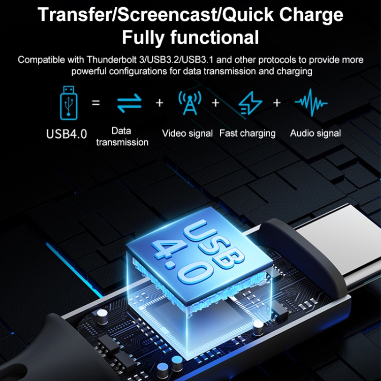کابل 240 وات USB C USB 4 40Gbps مومکس مدل Momax Elite 240W DC39