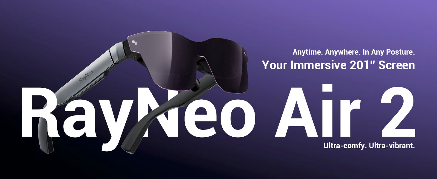 عینک AR هوشمند RayNeo Air 2 XR Smart Glasses