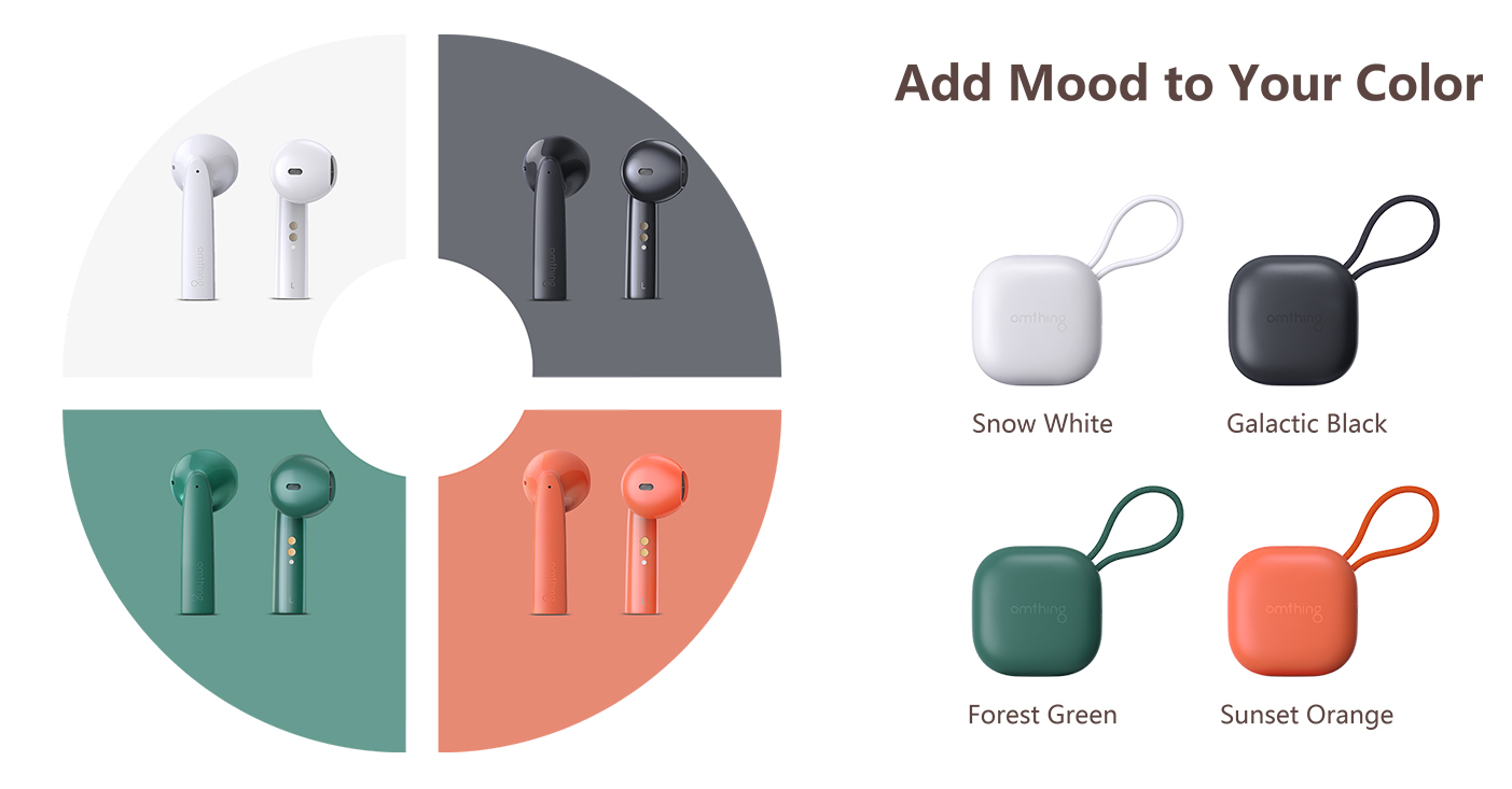 هدفون بیسیم امتینگ وانمور 1more omthing airfree pods headphone