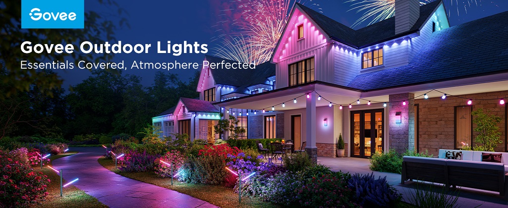 ریسه هوشمند فضای باز 30 متری گووی Govee Permanent Outdoor Lights 2 H705E