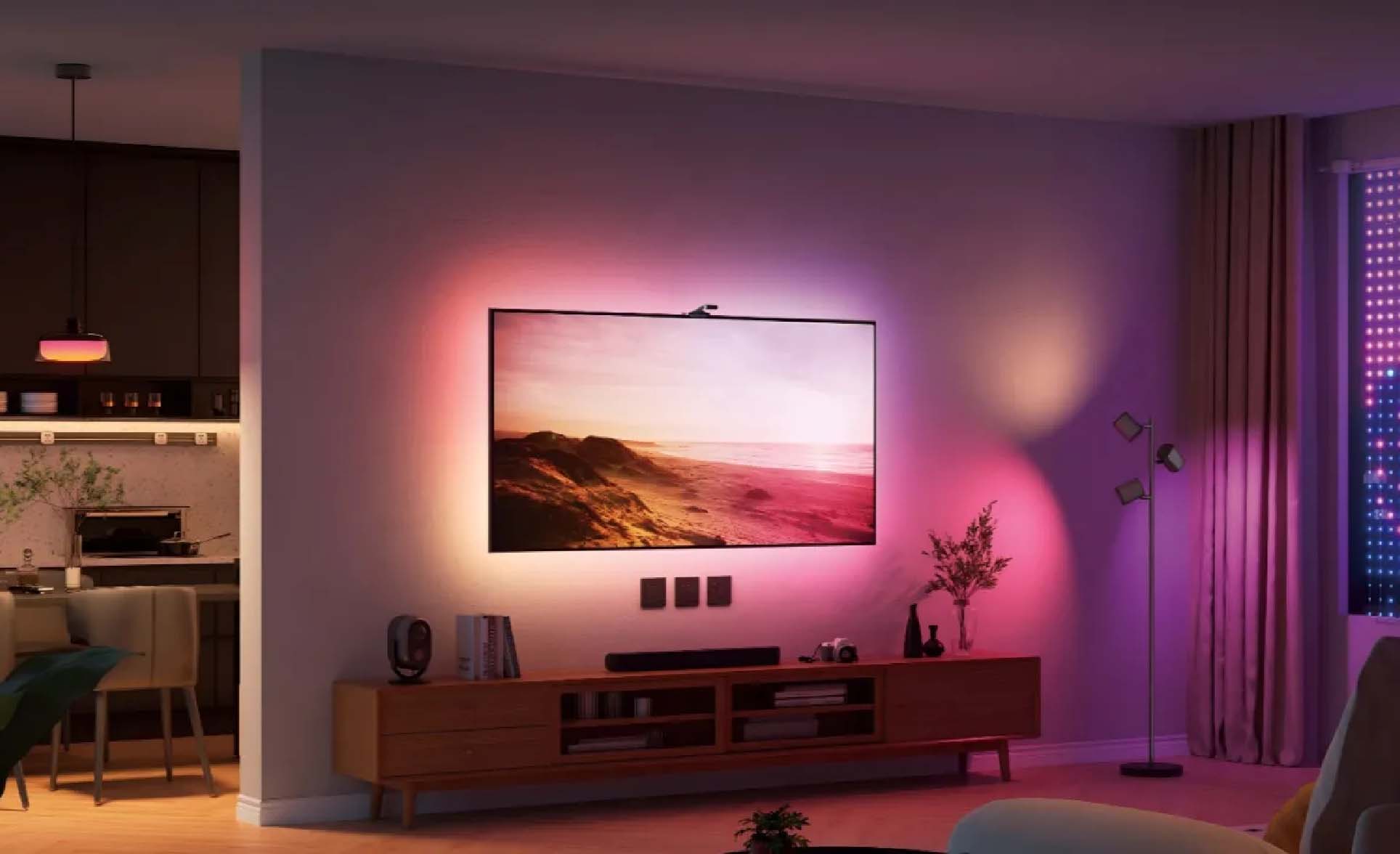 نورپردازی تلویزیون و مانیتور گووی