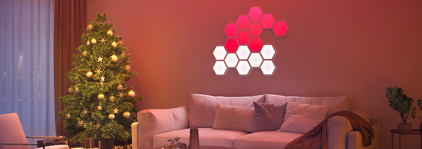 پنل روشنایی هوشمند گووی مدل Govee Glide Hexa Light Panels H6061