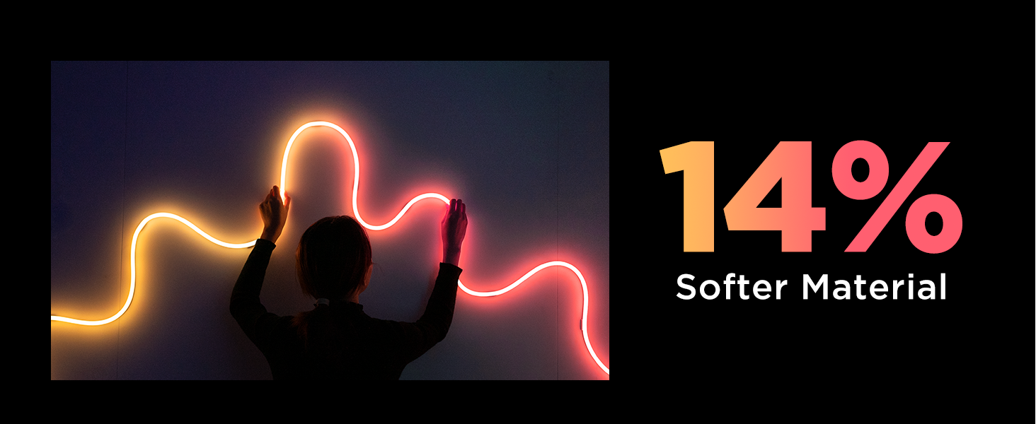 براکت‌های فلزی ریسه های نئونی  Govee RGBIC Neon Rope Light2 H10D2000