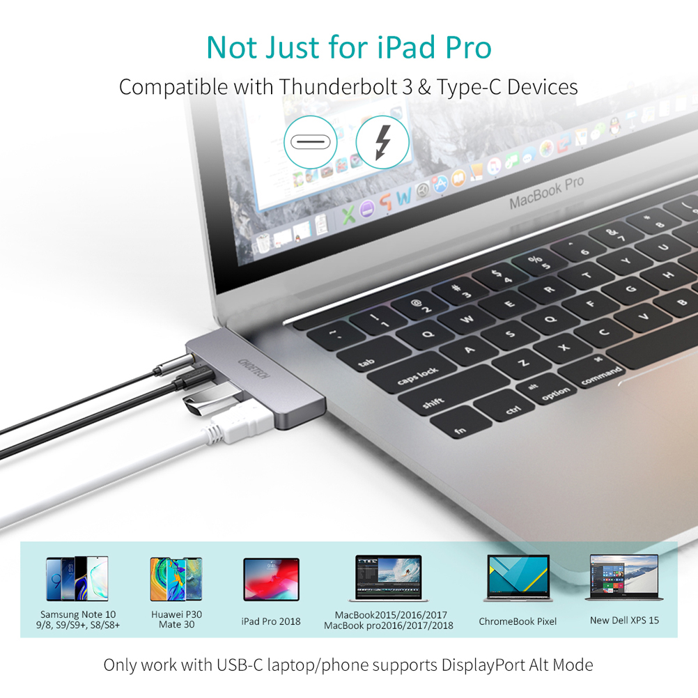 هاب 4 پورت USB Type C چویتک مدل  CHOETECH HUB-M13