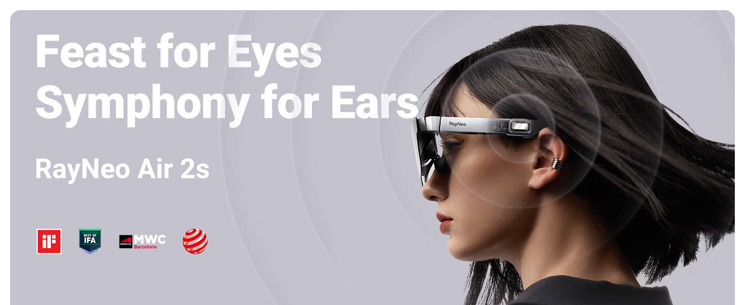 عینک هوشمند RayNeo Air 2S: آینده تکنولوژی پوشیدنی در دستان شماست