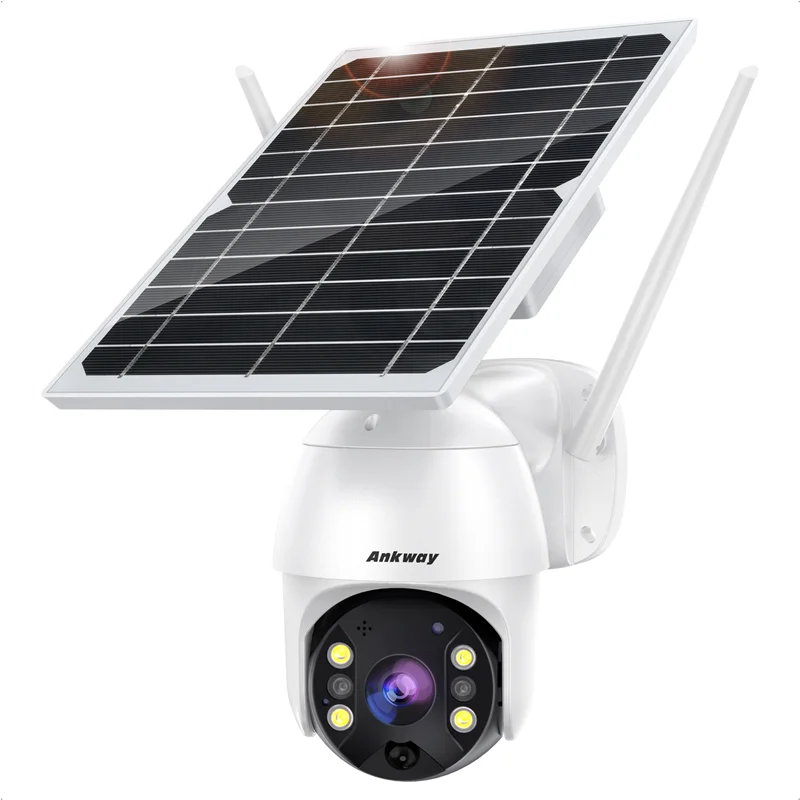 دوربین هوشمند بی‌‌سیم چرخشی با انرژی خورشیدی مدل Ankway ASC001