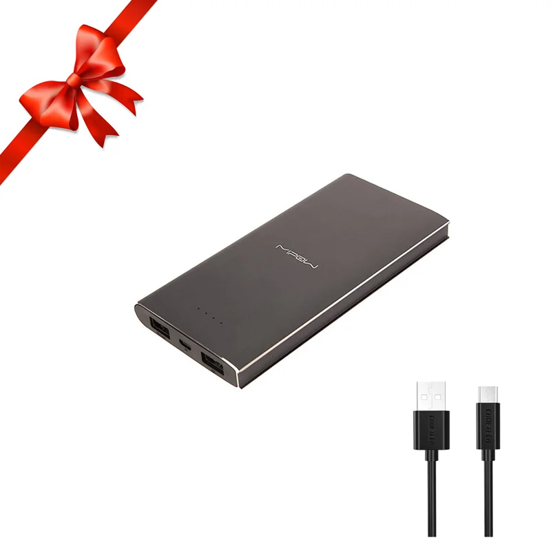 شارژر همراه مایپو مدل Power Cube 10000 ظرفیت 10000 میلی آمپرساعت + هدیه کابل چویتک