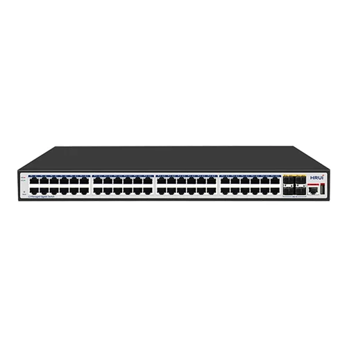 سوئیچ شبکه اترنت مدیریتی ۴۸ پورت و ۴ پورت GSFP۱۰ پهنای باند Gbps۱۷۶ اچ آر یو آی مدل  HRUI HR-SWTG3448S