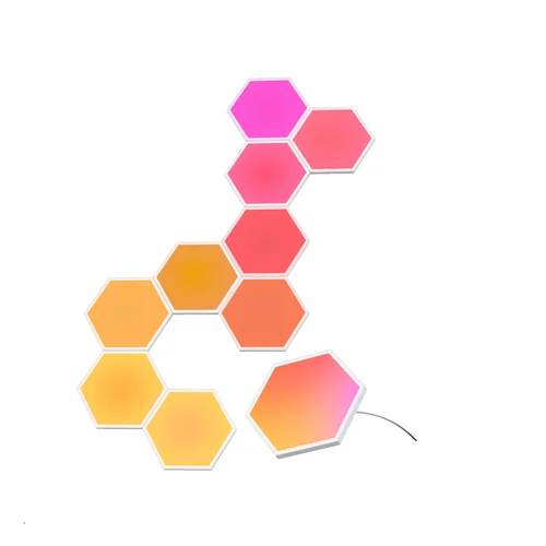 پنل روشنایی هوشمند 10 عددی گووی مدل Govee Glide Hexa Light Panels H6061