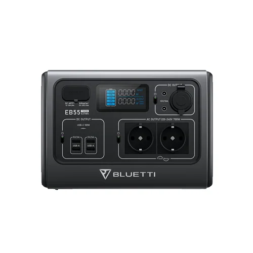 پاور استیشن UPS همراه قدرتمند 700 وات بلوتی مدل BLUETTI EB55 PowerOak 700W 537Wh