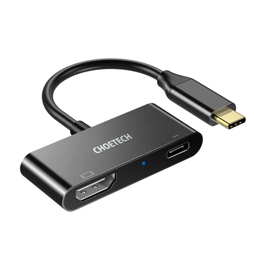 هاب 2 پورت USB-C به HDMI چویتک مدل HUB-M03