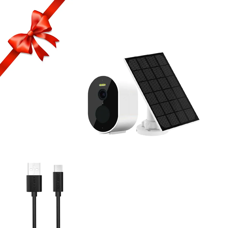 دوربین هوشمند بیسیم فضای باز با پنل خورشیدی 2K همراه با باتری داخلی بلورمز مدل Blurams A11C