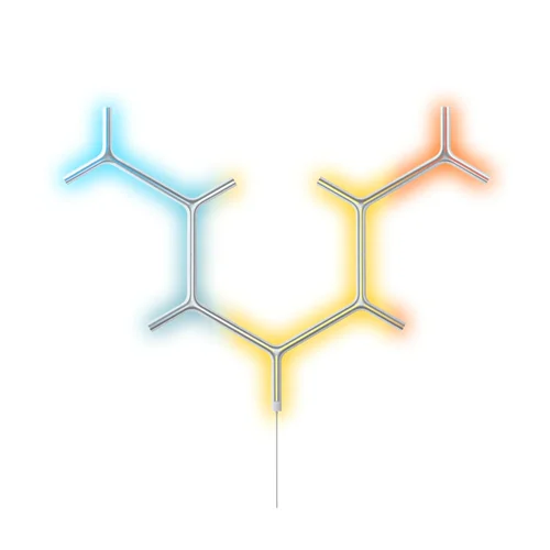 پنل روشنایی هوشمند 7 عددی گووی مدل Govee Glide RGBIC Y Lights H6065