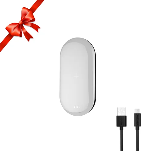 پاوربانک وایرلس شارژر Qi مایپو مدل POWER CUBE X2 SPQ07 + هدیه کابل چویتک