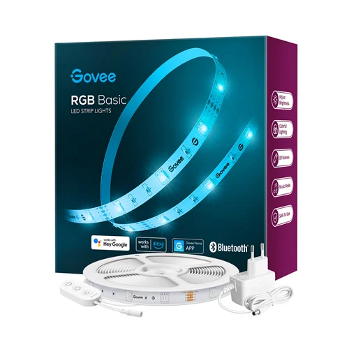ریسه هوشمند گووی Govee LED Strip 5M Alexa Smart RGB WiFi H615A