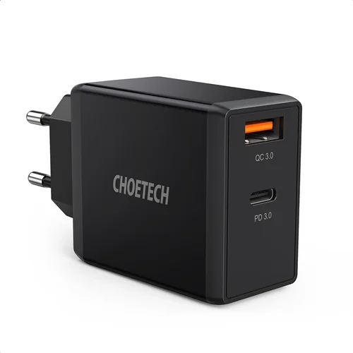شارژر دیواری 36وات USB-C + QC 3.0 USB  چویتک مدل PD5001
