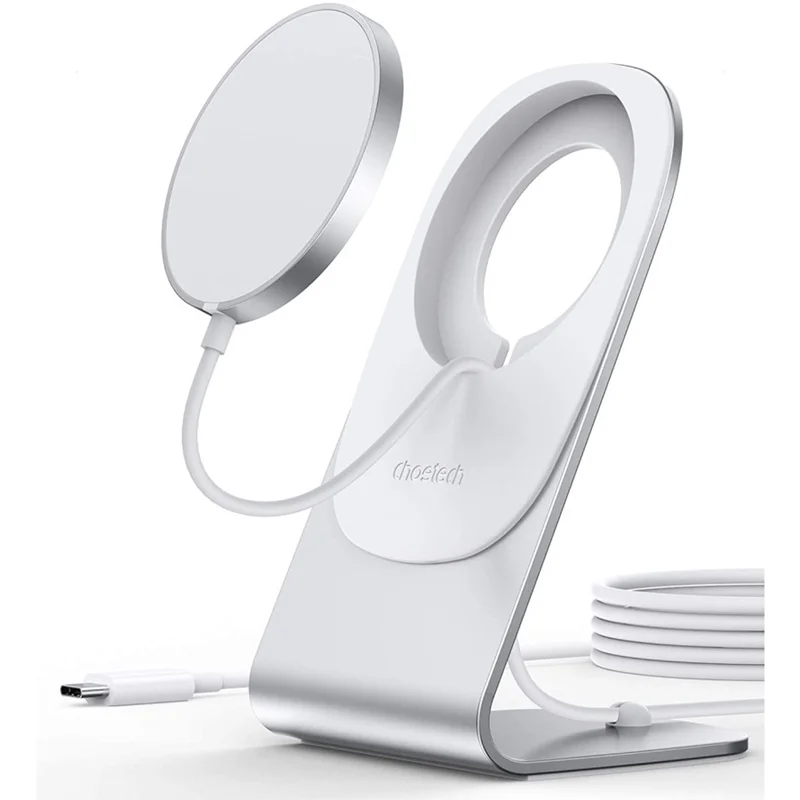 پایه شارژر بیسیم Magsafe شارژ سریع 15 وات چویتک مدل CHOETECH T517+H047