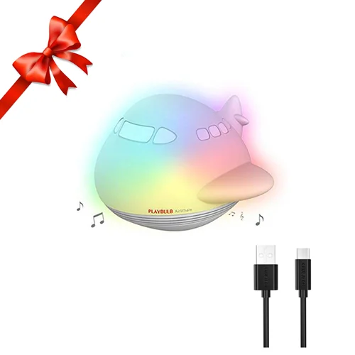 اسپیکر بلوتوثی و لامپ هوشمند مایپو مدل Playbulb airwale + هدیه کابل چویتک