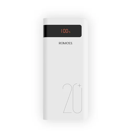 شارژ همراه 18 وات روموس مدل  Sense6ps Plus ظرفیت 20000میلی آمپر (جعبه باز)