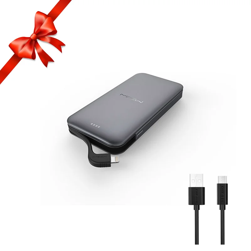 پاوربانک  PD مایپو مدل Power Cube 10000L ظرفیت 10000 میلی آمپرساعت + هدیه کابل چویتک