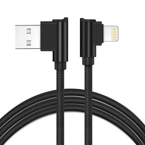 کابل 90 درجه Lightning به USB چویتک مدل IP007