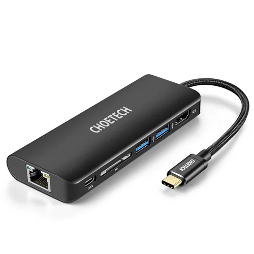 هاب 6 پورت USB Type C چویتک مدل HUB-M05