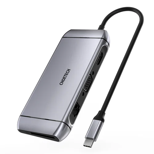 هاب 9پورت USB_C چویتک مدل HUB_M15