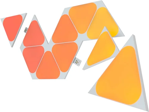 پنل توسعه‌دهنده روشنایی هوشمند 10 عددی مثلثی مدل Nanoleaf Mini Triangles