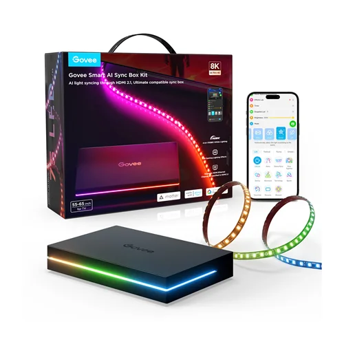 ریسه هوشمند تلویزیون 55-65 اینچ گووی Govee AI Sync Box Kit 1 H8604